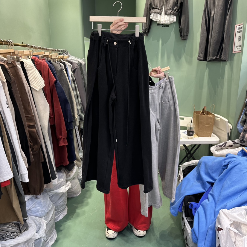 ROMANTIC NEWYORK韓國代購㊣女士新品熱賣25秋冬時尚休閑褲ROMANTIC NEWYORK休閑褲圖色3