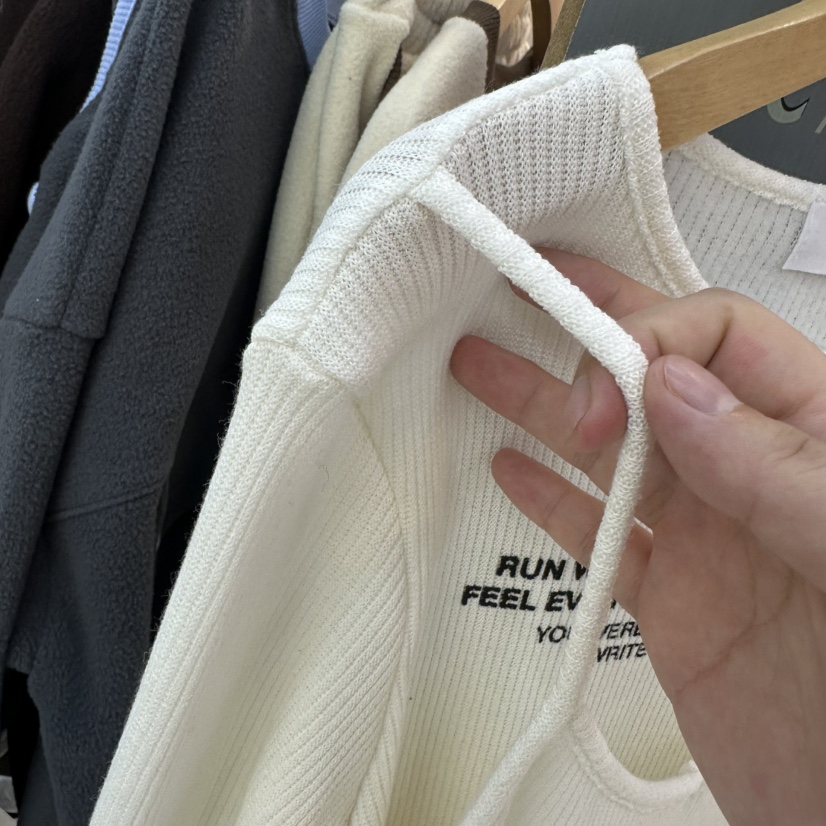 K STORY韓國直郵㊣女裝新款休閑真品人氣長袖T恤假兩件雙排扣K STORY長袖T恤