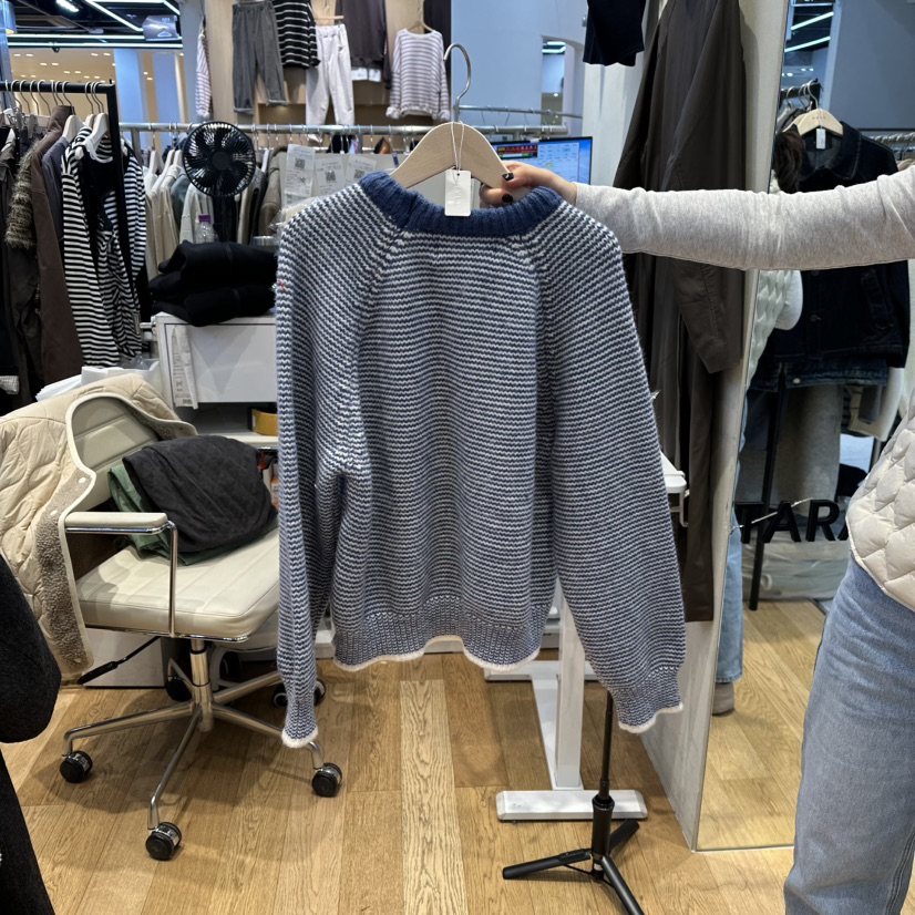 TARA東大門㊣代購女士新品25秋冬熱賣職業時尚人氣推薦毛衣TARA毛衣