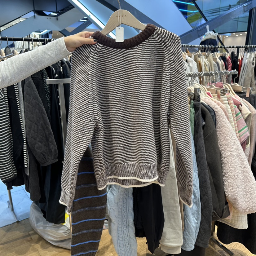 TARA東大門㊣代購女士新品25秋冬熱賣職業時尚人氣推薦毛衣TARA毛衣圖色2