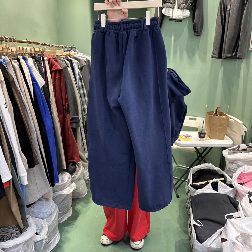 ROMANTIC NEWYORK韓國代購㊣女裝新品熱賣真品25秋冬休閑褲ROMANTIC NEWYORK休閑褲