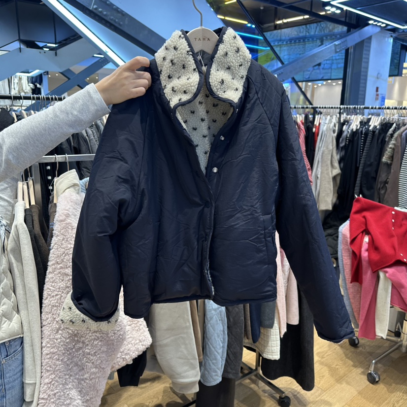 TARA東大門㊣直郵女裝新款真品職業時尚熱賣人氣夾克里外穿TARA夾克圖色2