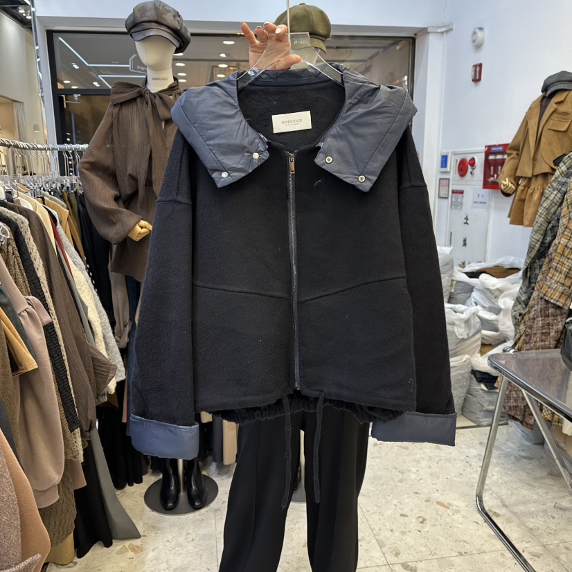 MARIGOLD韓國直郵㊣女士新款真品推薦時尚人氣熱賣夾克手工MARIGOLD夾克圖色2