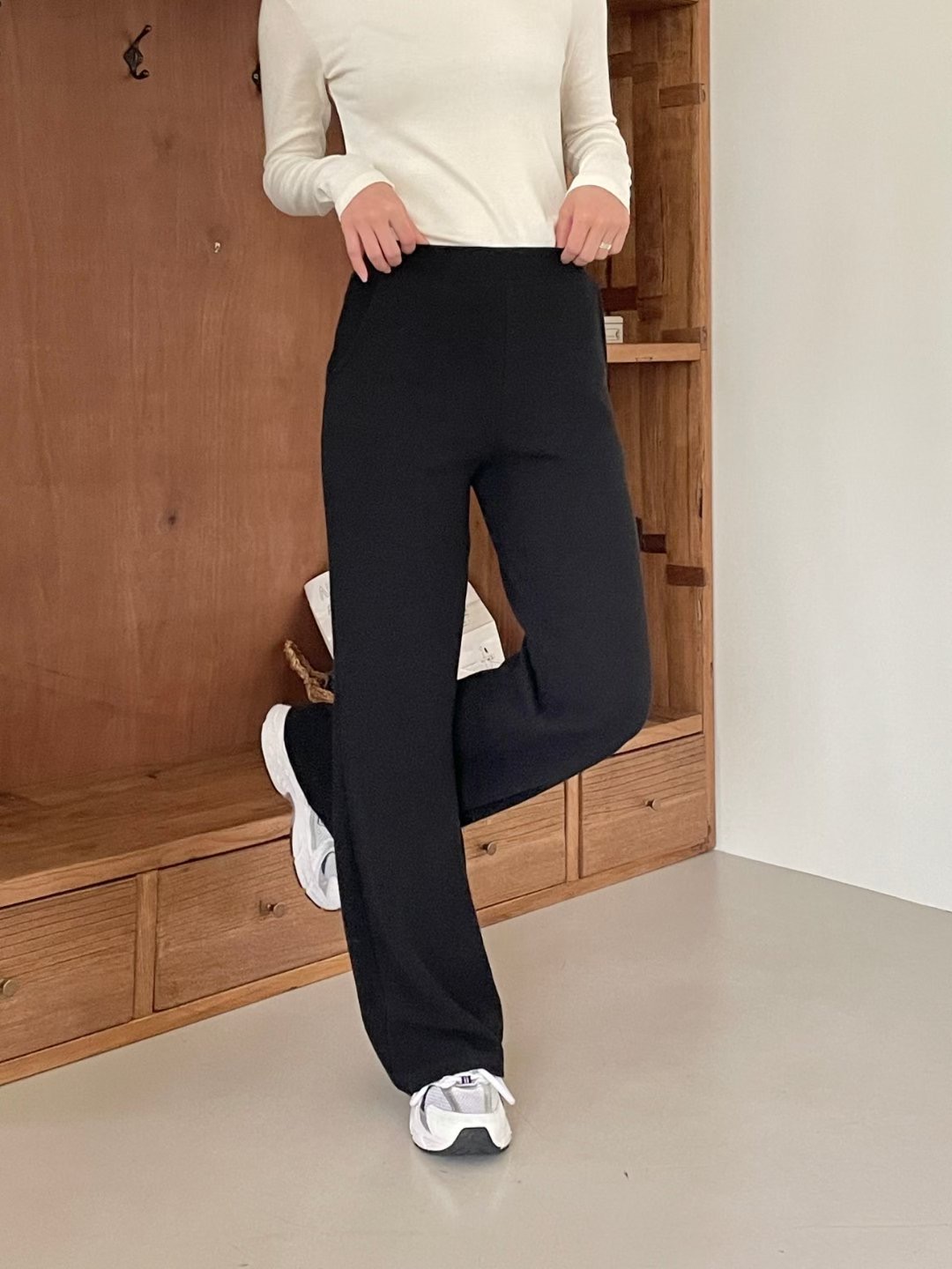 DOT BASIC東大門㊣實拍女裝新款時尚職業25秋冬熱賣休閑褲DOT BASIC休閑褲