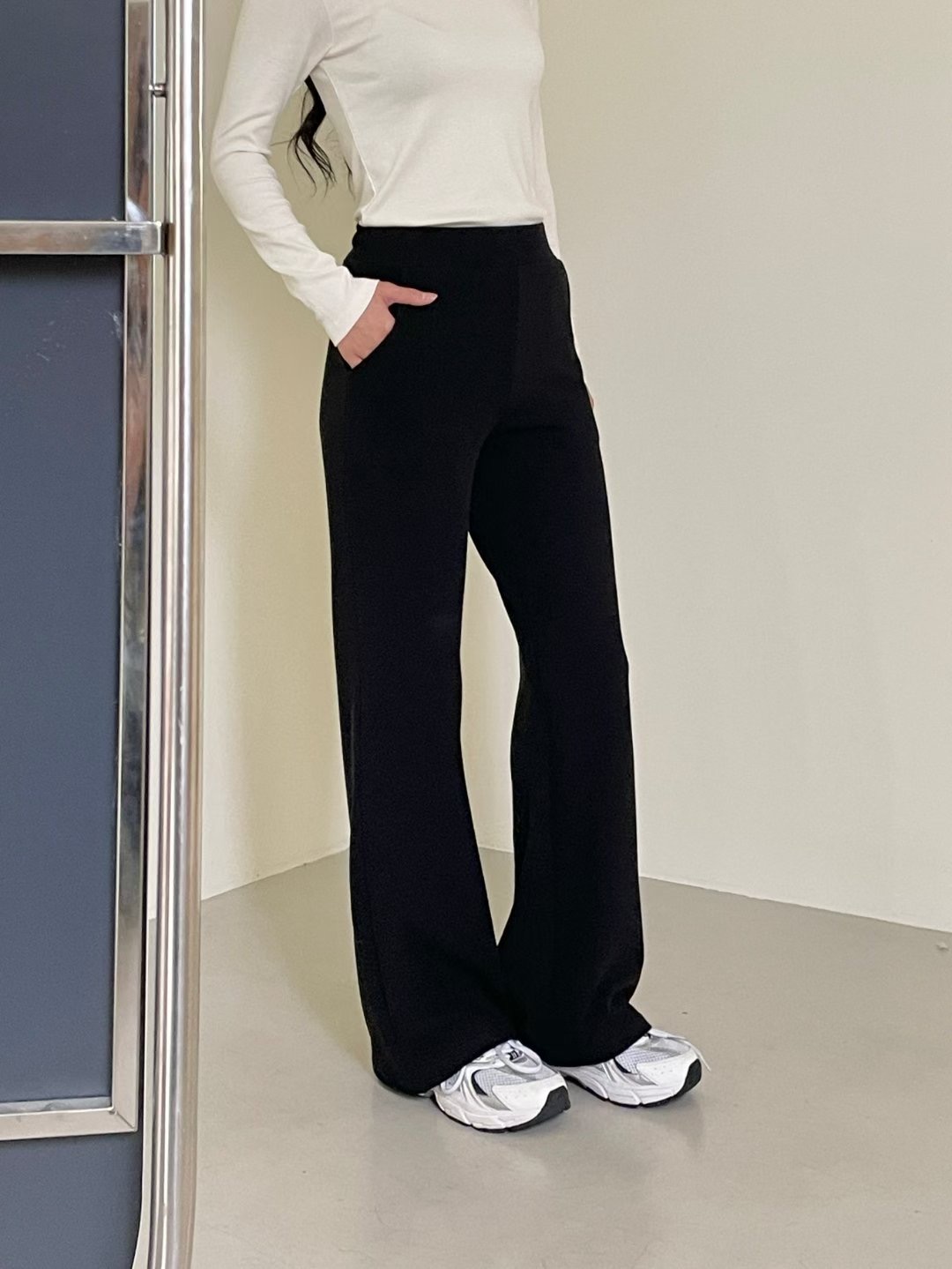 DOT BASIC東大門㊣實拍女裝新款時尚職業25秋冬熱賣休閑褲DOT BASIC休閑褲圖色2