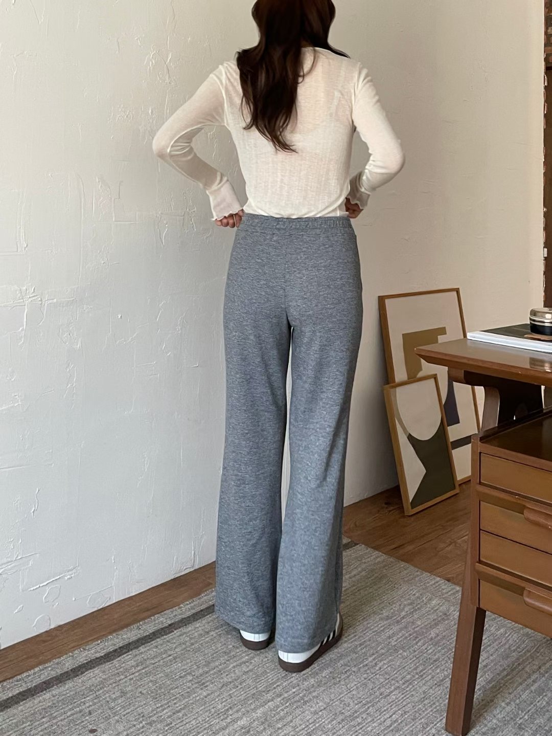 DOT BASIC韓國代購㊣女裝新款時尚人氣推薦休閑熱賣休閑褲DOT BASIC休閑褲