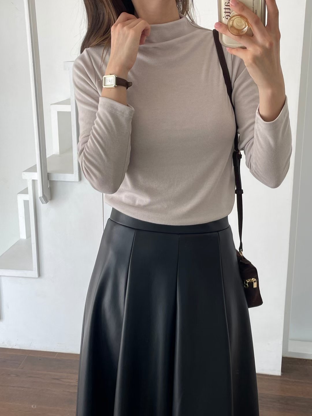 DOT BASIC東大門㊣直郵女裝新款職業熱賣推薦人氣25秋冬長袖T恤DOT BASIC長袖T恤