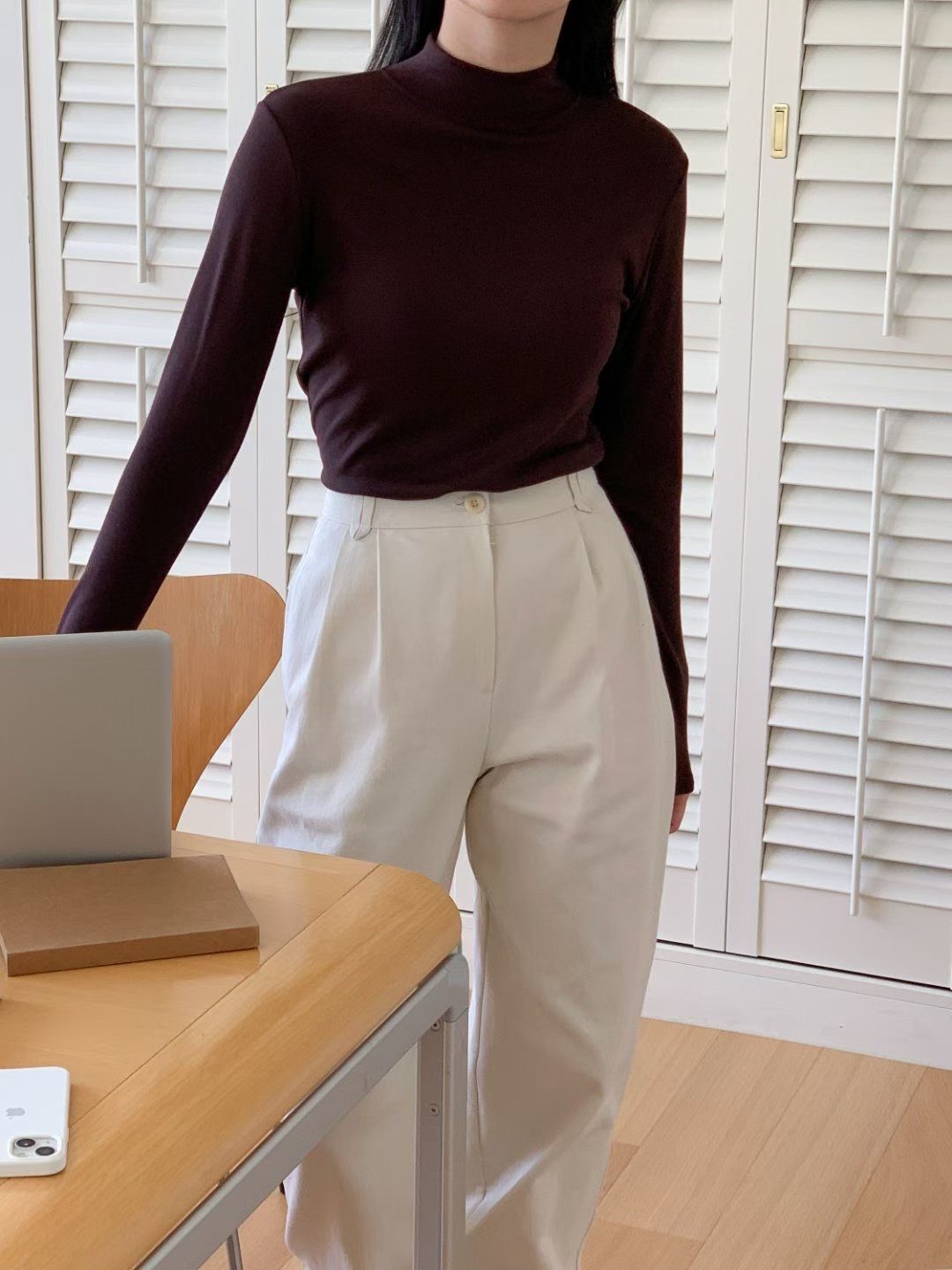 DOT BASIC東大門㊣代購女裝新品人氣25秋冬時尚休閑長袖T恤DOT BASIC長袖T恤