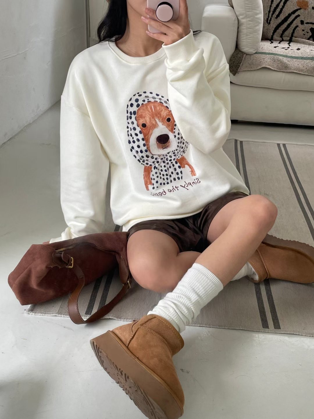 DOT BASIC東大門㊣直郵女裝新品人氣休閑時尚職業推薦衛衣DOT BASIC衛衣