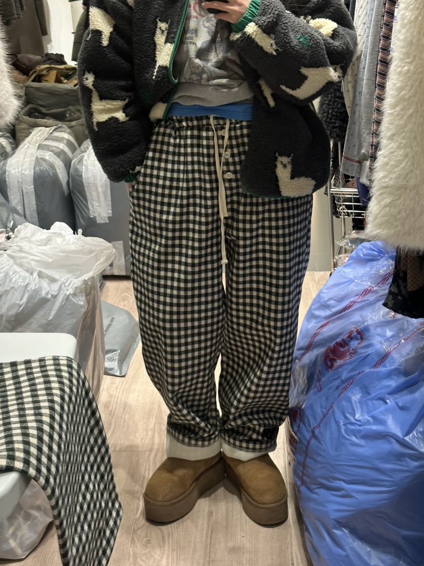 ARCHIVE-P韓國代購㊣女裝新品職業人氣推薦時尚熱賣休閑褲ARCHIVE-P休閑褲