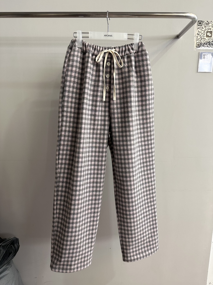 ARCHIVE-P韓國代購㊣女裝新品職業人氣推薦時尚熱賣休閑褲ARCHIVE-P休閑褲圖色3