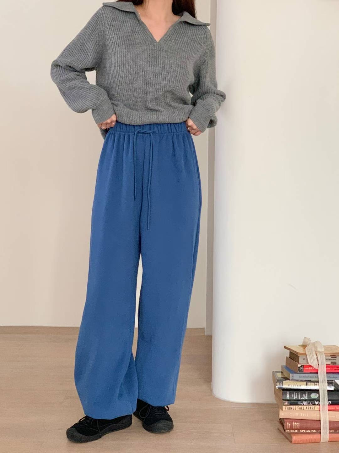 FIRST MOON韓國直郵㊣女士新品職業人氣休閑熱賣時尚休閑褲FIRST MOON休閑褲圖色1