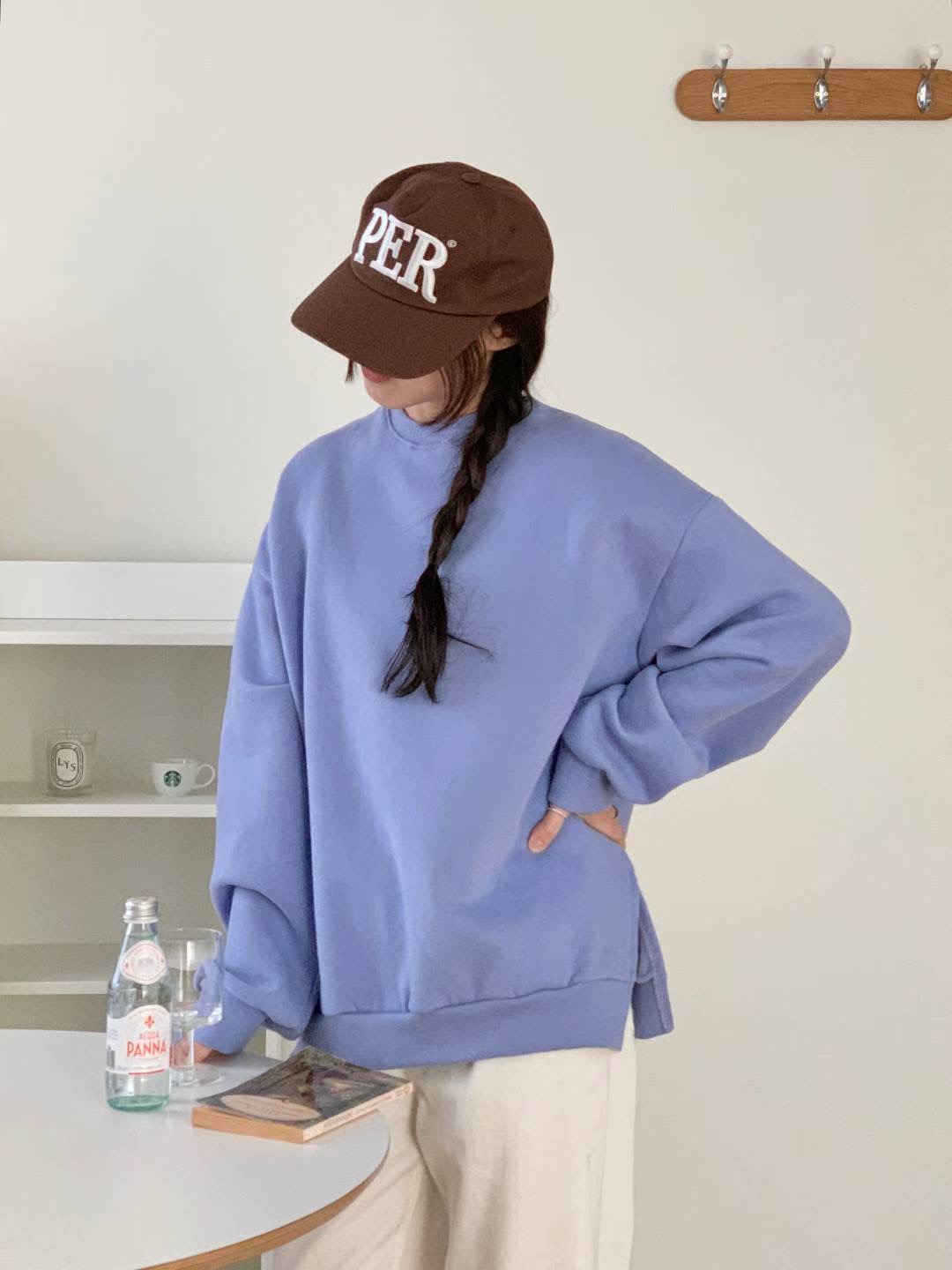 FIRST MOON東大門㊣直郵女士新款25秋冬休閑時尚人氣熱賣衛衣FIRST MOON衛衣圖色1