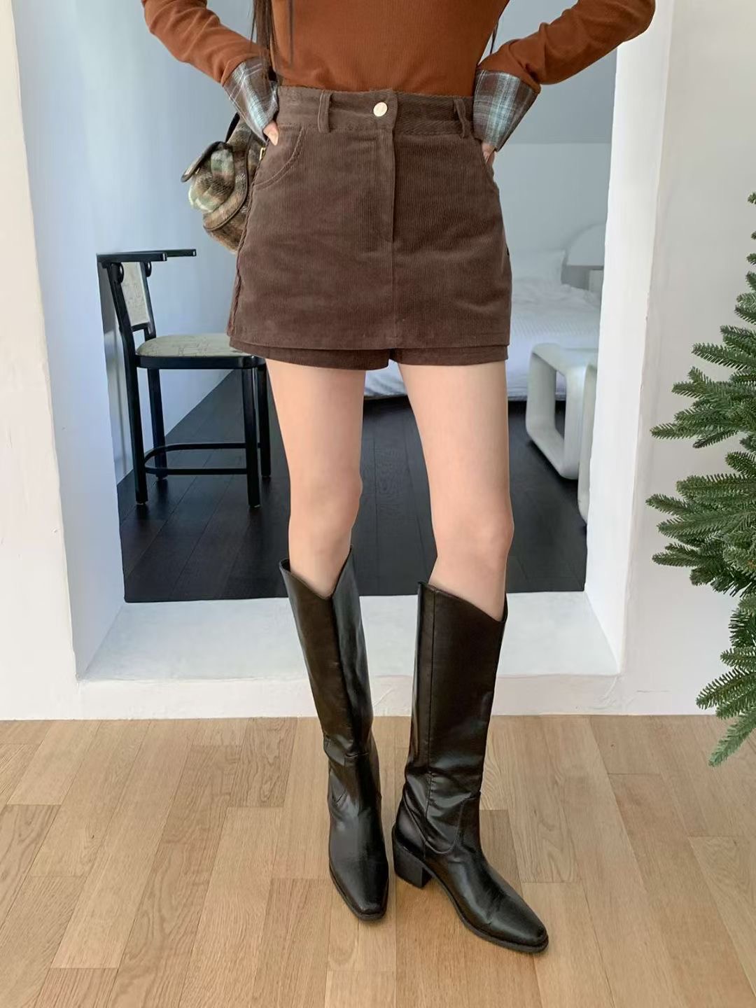 아카시아-T東大門㊣實拍女裝新品推薦職業人氣休閑熱賣裙褲acacia-2件起訂裙褲圖色4