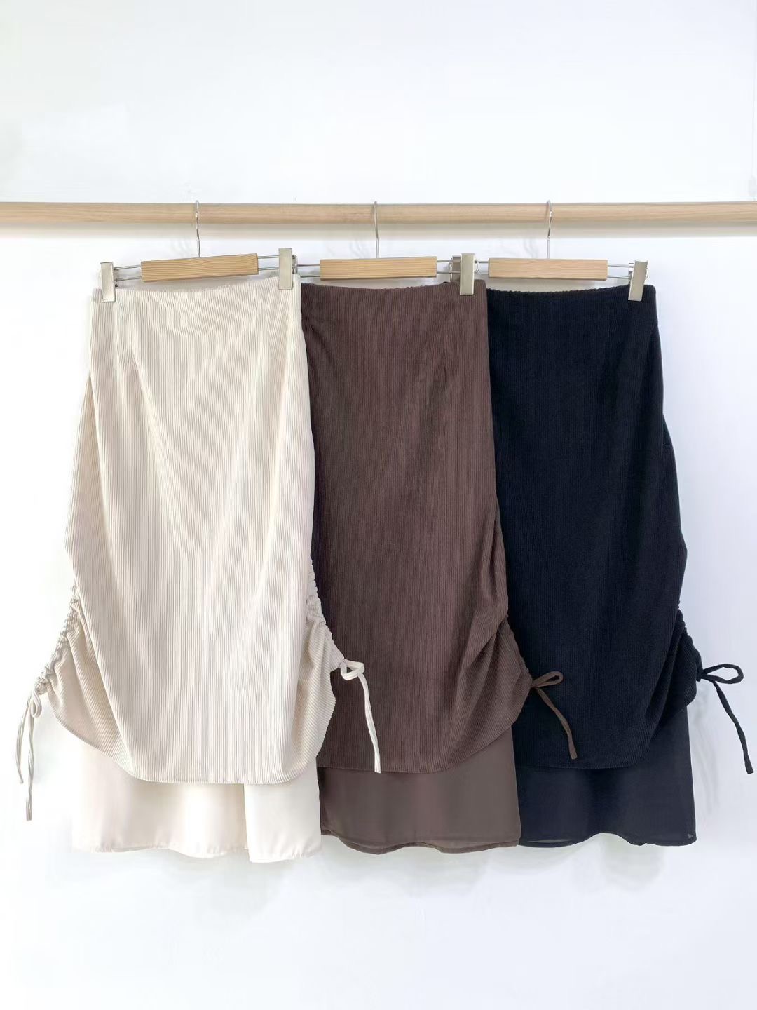 아카시아-T東大門㊣實拍女士新款人氣推薦25秋冬熱賣時尚長裙acacia-2件起訂長裙圖色3左三色