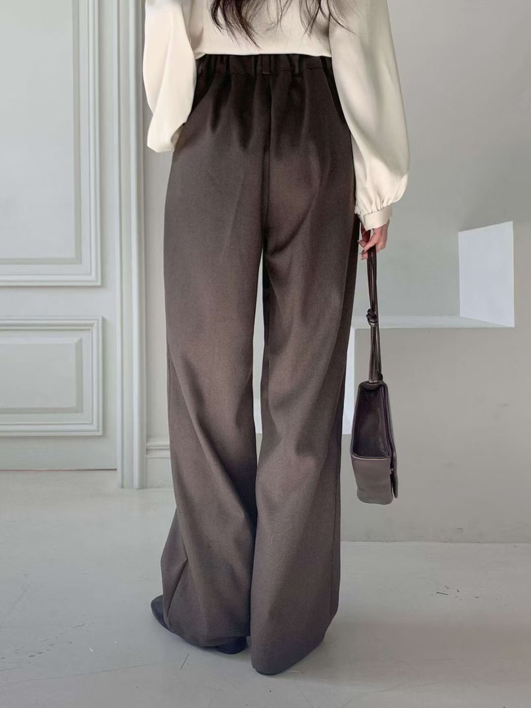 아카시아-T東大門㊣代購女士新品25秋冬休閑職業時尚休閑褲acacia-2件起訂休閑褲