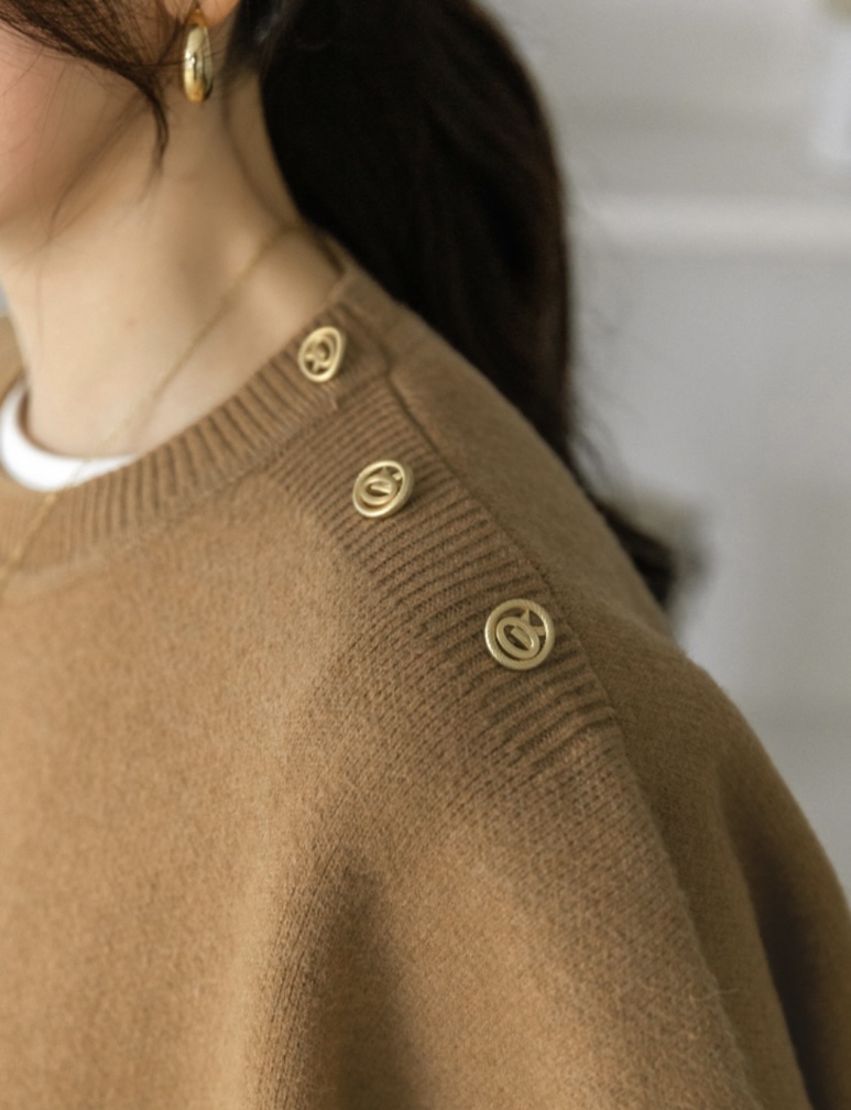 I BLLE東大門㊣實拍女裝新款人氣熱賣職業時尚推薦休閑針織衫I BLLE針織衫