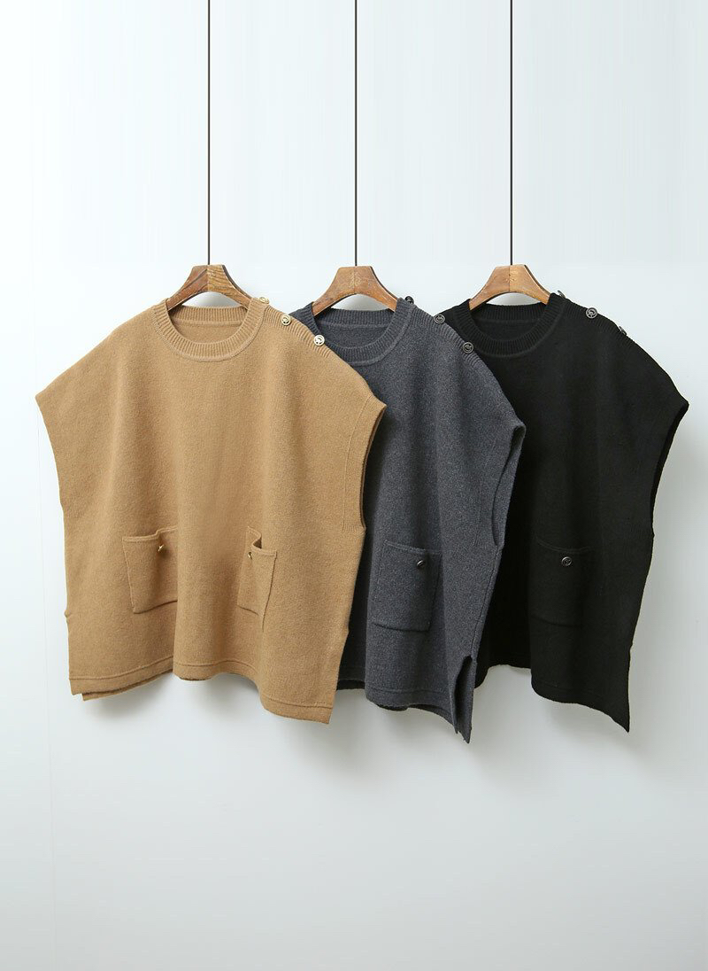 I BLLE東大門㊣實拍女裝新款人氣熱賣職業時尚推薦休閑針織衫I BLLE針織衫