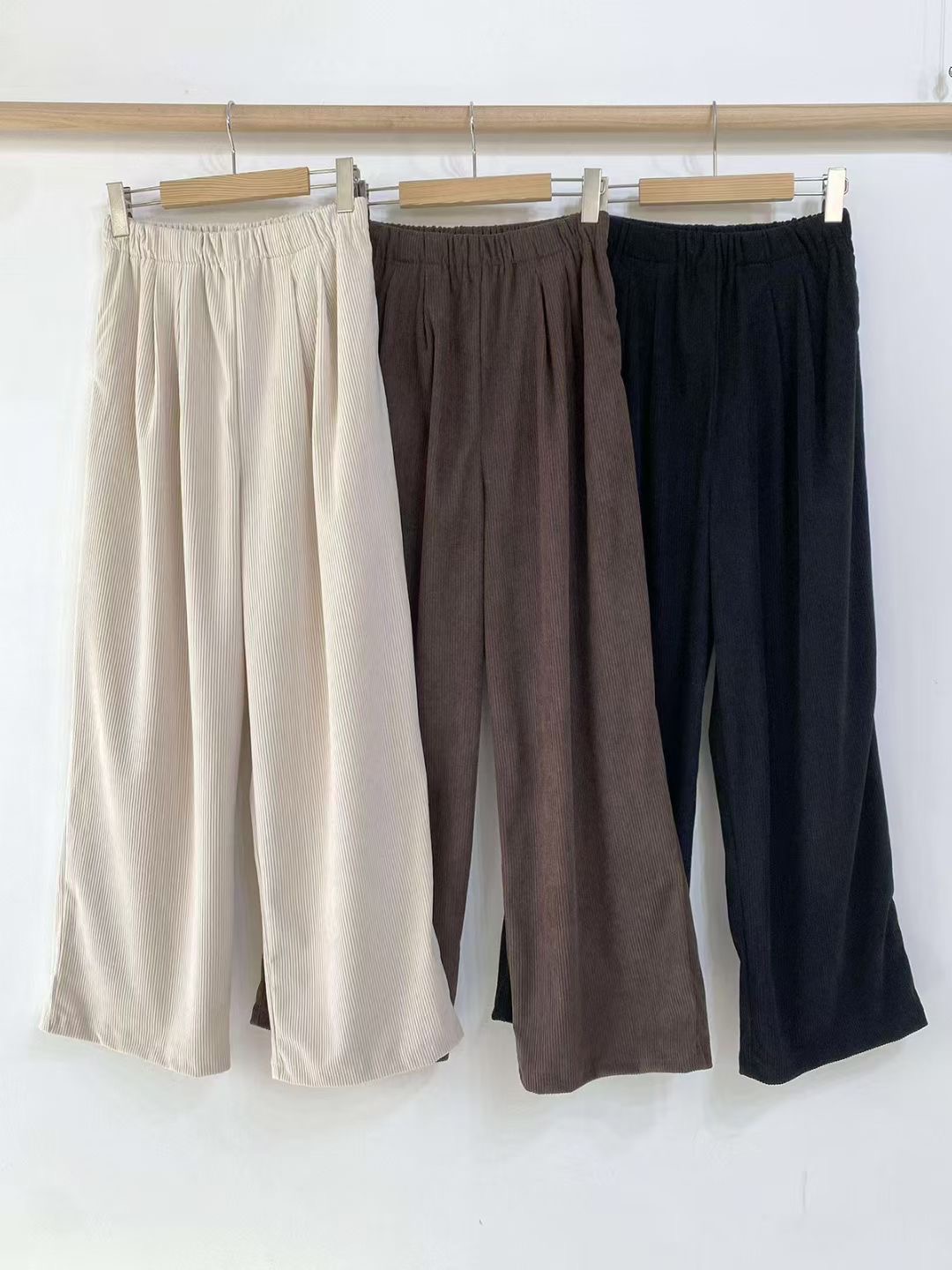 아카시아-T東大門㊣代購女士新品職業25秋冬人氣休閑休閑褲acacia-2件起訂休閑褲圖色3左三色