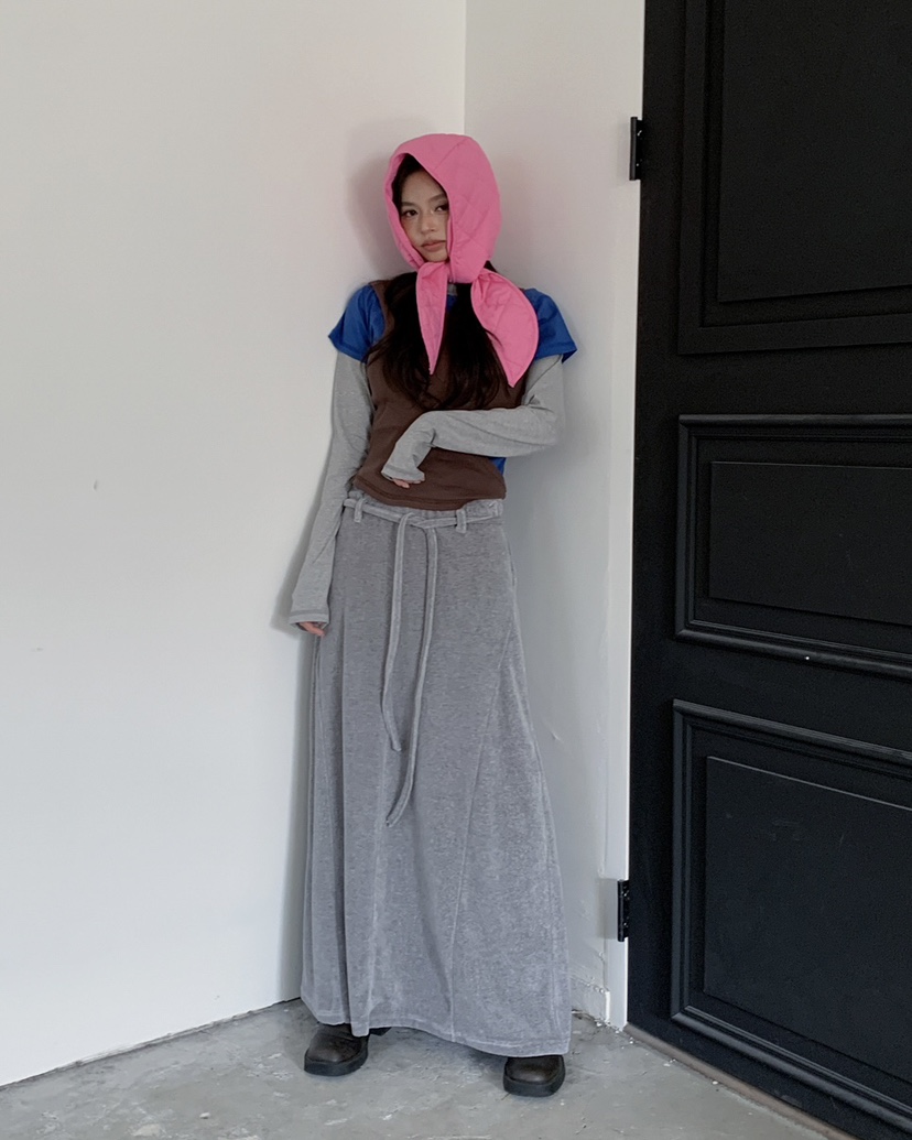 LIVE AID-P東大門㊣實拍女士新款休閑職業人氣熱賣推薦長裙LIVE AID-P長裙