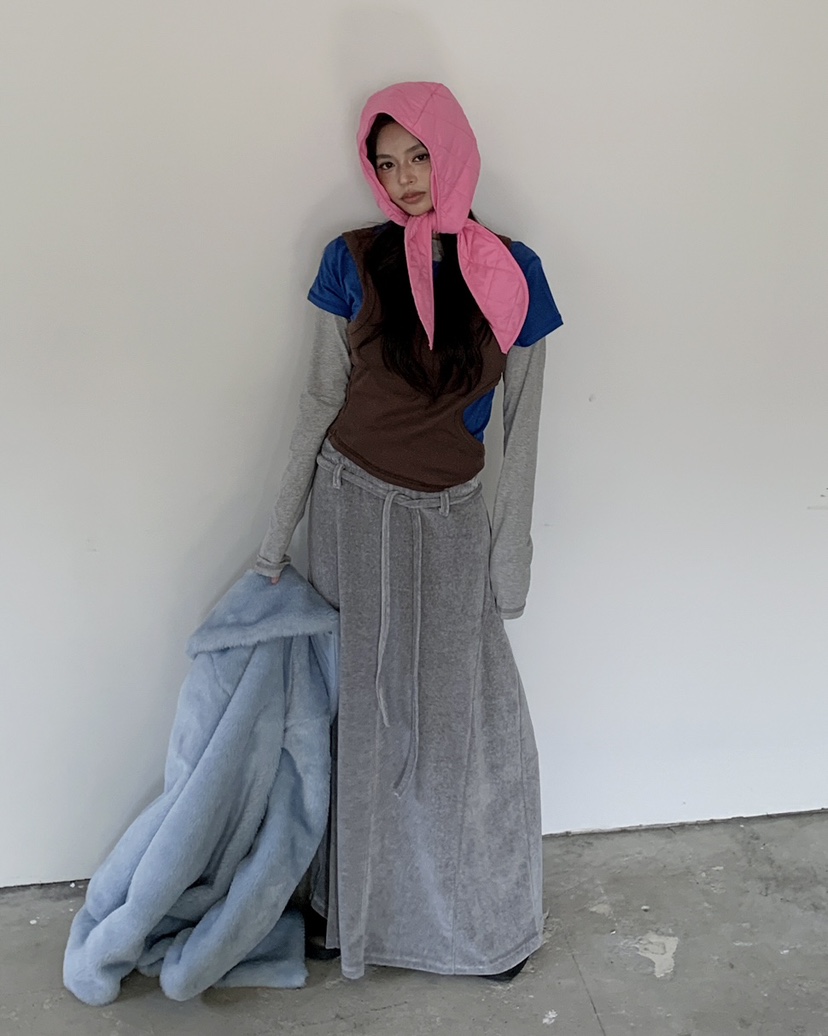 LIVE AID-P東大門㊣實拍女士新款休閑職業人氣熱賣推薦長裙LIVE AID-P長裙