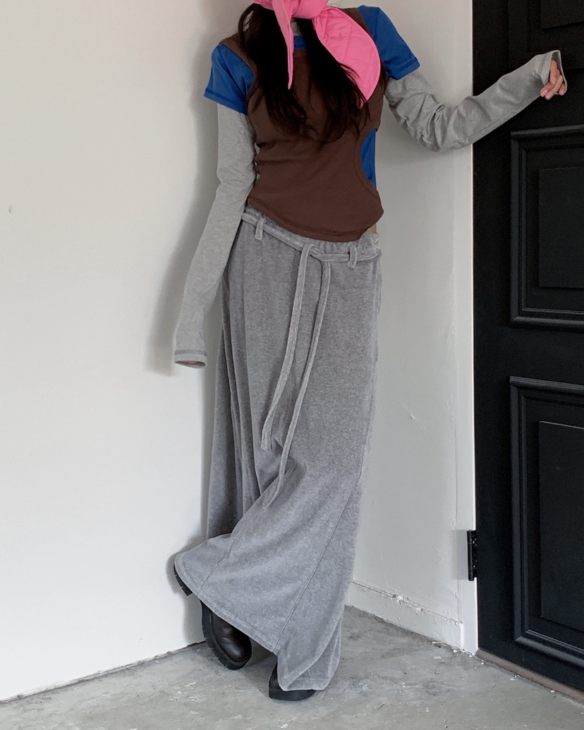 LIVE AID-P東大門㊣實拍女士新款休閑職業人氣熱賣推薦長裙LIVE AID-P長裙