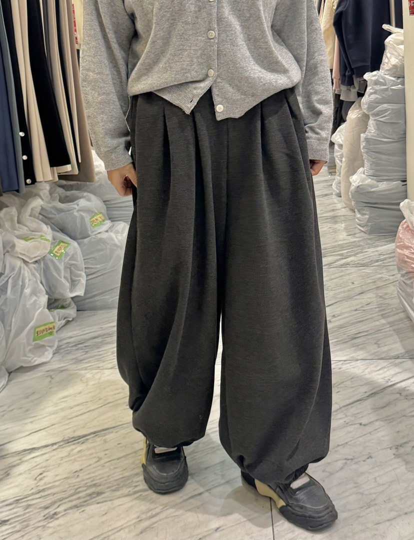 I BLLE東大門㊣實拍女裝新款時尚25秋冬推薦人氣休閑休閑褲I BLLE休閑褲