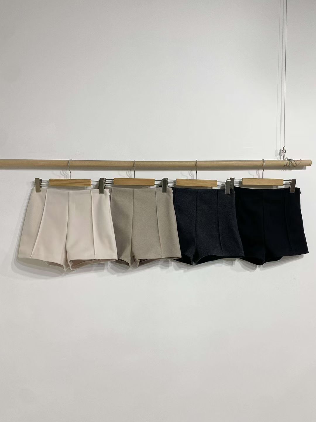 아카시아-T韓國直郵㊣女裝新款25秋冬人氣熱賣職業短褲褶裥acacia-2件起訂短褲圖色2左二色