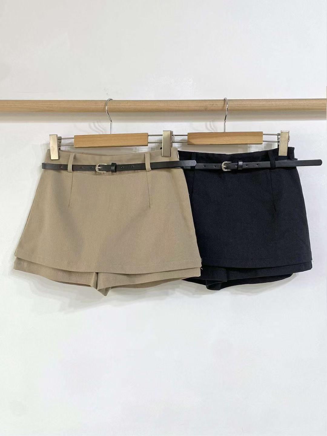 아카시아-T韓國代購㊣女士新款休閑熱賣25秋冬短褲不含腰帶acacia-2件起訂短褲