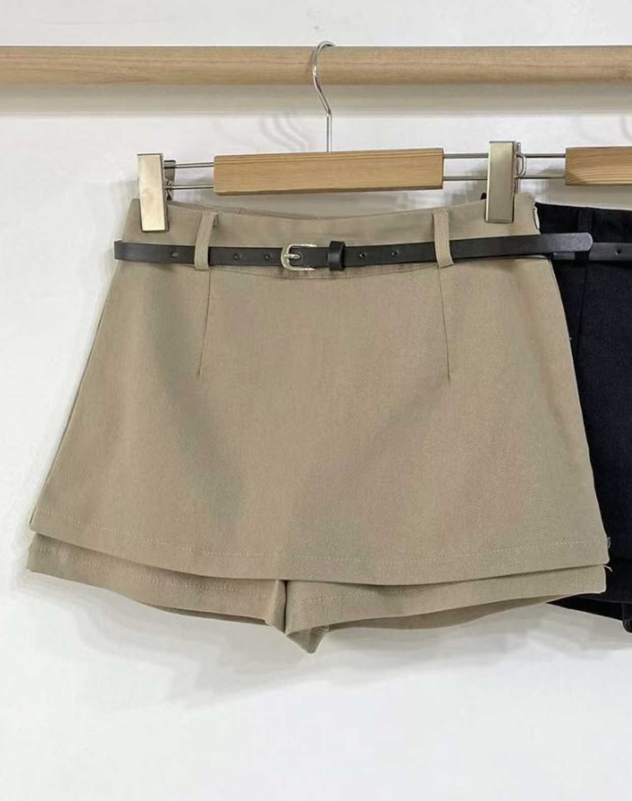 아카시아-T韓國代購㊣女士新款休閑熱賣25秋冬短褲不含腰帶acacia-2件起訂短褲圖色1