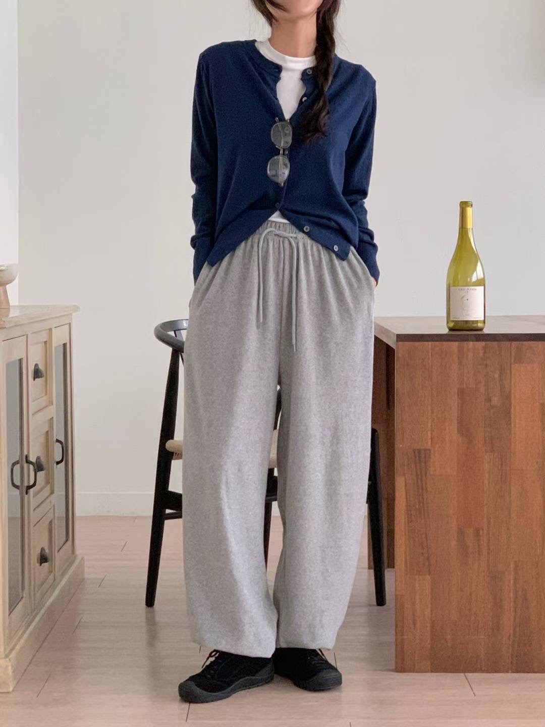 FIRST MOON東大門㊣直郵女士新款休閑職業25秋冬推薦休閑褲FIRST MOON休閑褲圖色1