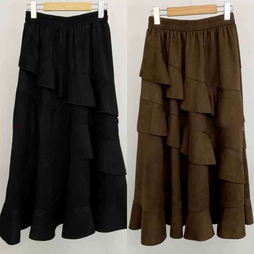 I BLLE東大門㊣直郵女士新款熱賣人氣25秋冬推薦休閑時尚長裙I BLLE長裙