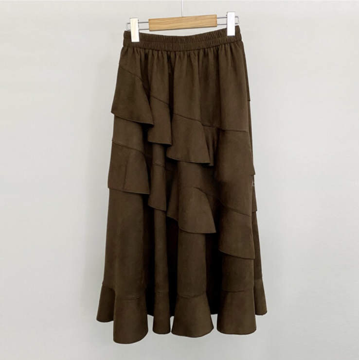 I BLLE東大門㊣直郵女士新款熱賣人氣25秋冬推薦休閑時尚長裙I BLLE長裙