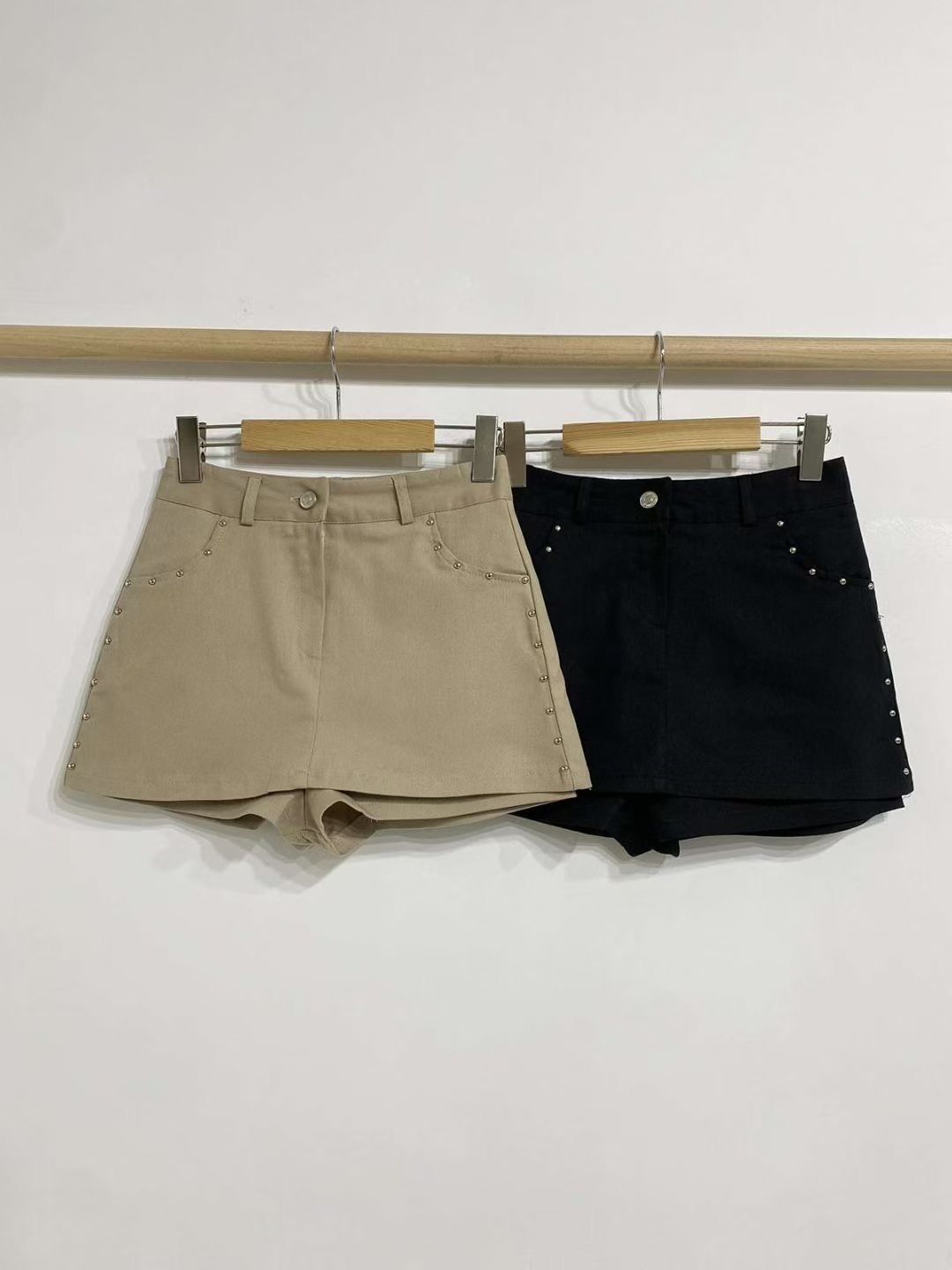 아카시아-T東大門㊣實拍女士新品熱賣休閑時尚職業人氣短褲acacia-2件起訂短褲圖色2左二色