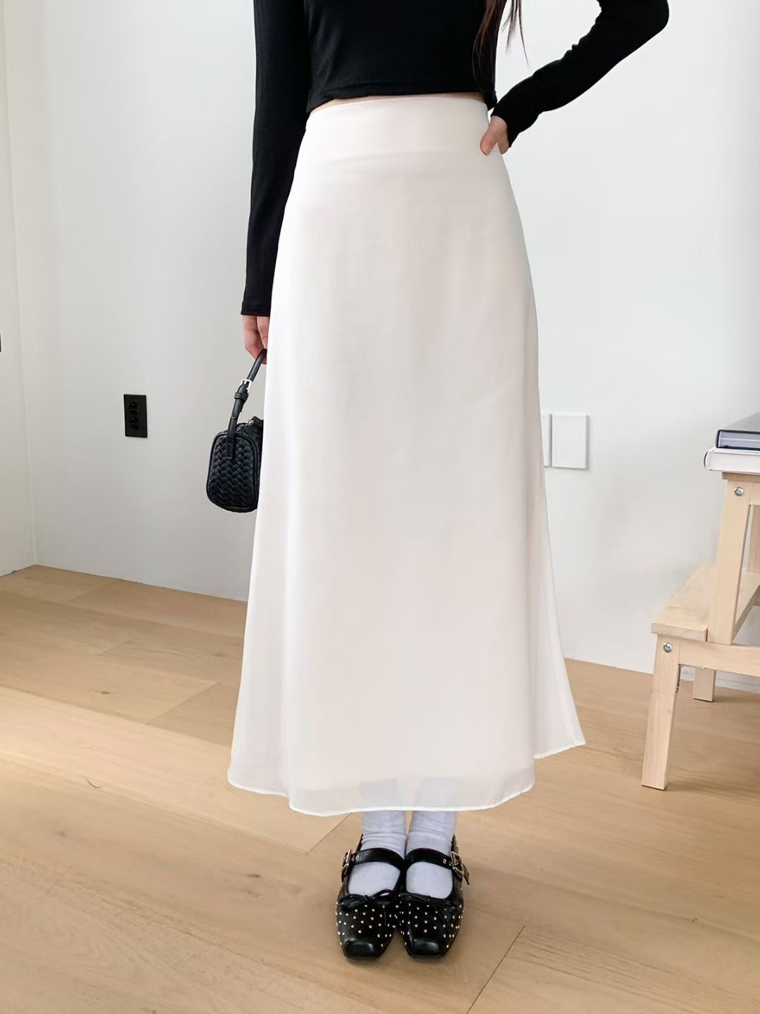 아카시아-T東大門㊣代購女士新品25秋冬熱賣時尚推薦人氣長裙acacia-2件起訂長裙圖色1