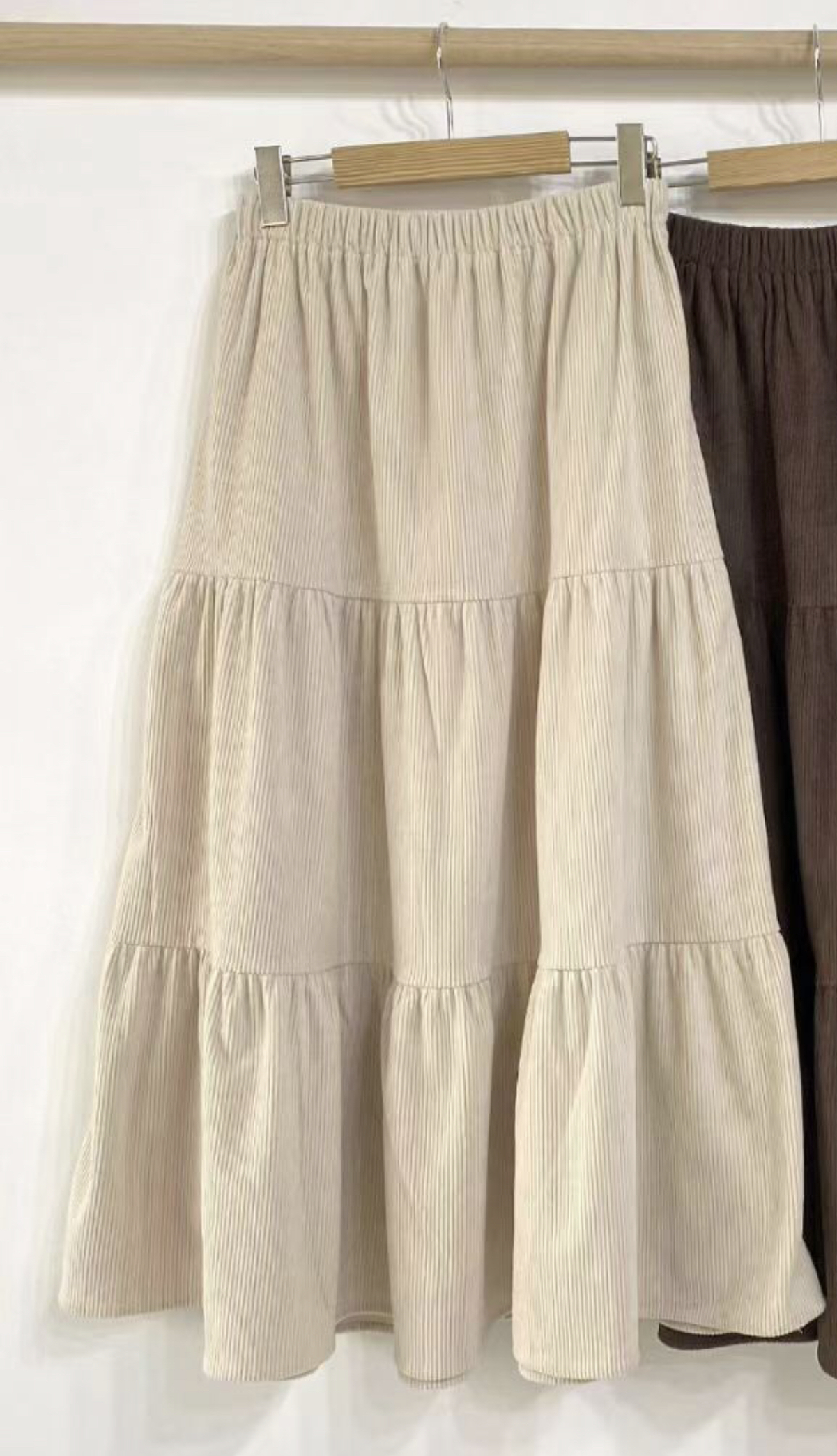 아카시아-T韓國代購㊣女裝新款職業休閑推薦25秋冬人氣長裙acacia-2件起訂長裙圖色1