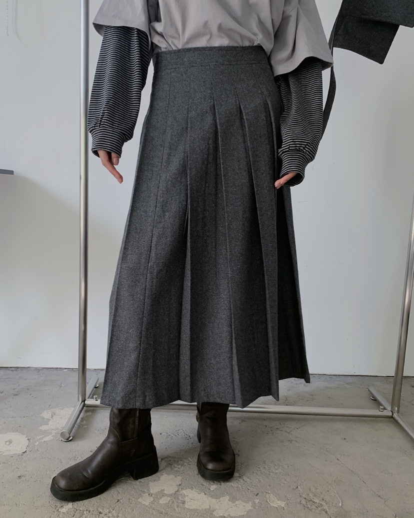 LIVE AID-P韓國代購㊣女裝新品熱賣推薦時尚休閑職業長裙LIVE AID-P長裙