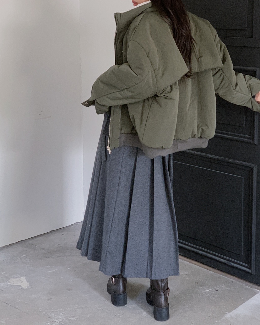 LIVE AID-P韓國代購㊣女裝新品熱賣推薦時尚休閑職業長裙LIVE AID-P長裙