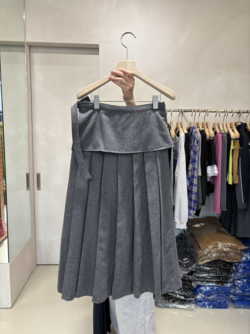 LIVE AID-P韓國代購㊣女裝新品熱賣推薦時尚休閑職業長裙LIVE AID-P長裙