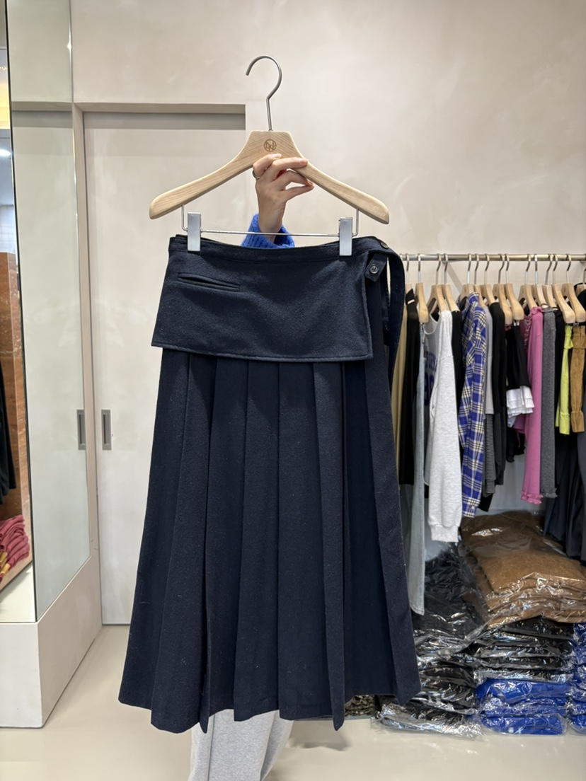 LIVE AID-P韓國代購㊣女裝新品熱賣推薦時尚休閑職業長裙LIVE AID-P長裙圖色2