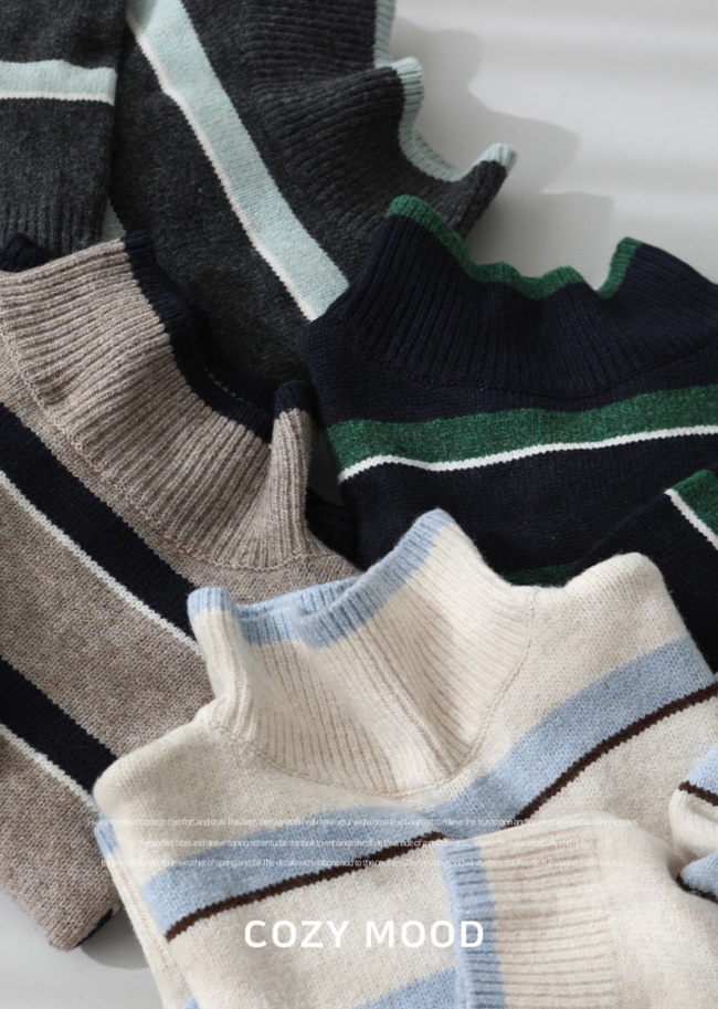 I BLLE韓國直郵㊣女士新品熱賣職業時尚推薦人氣25秋冬針織衫I BLLE針織衫