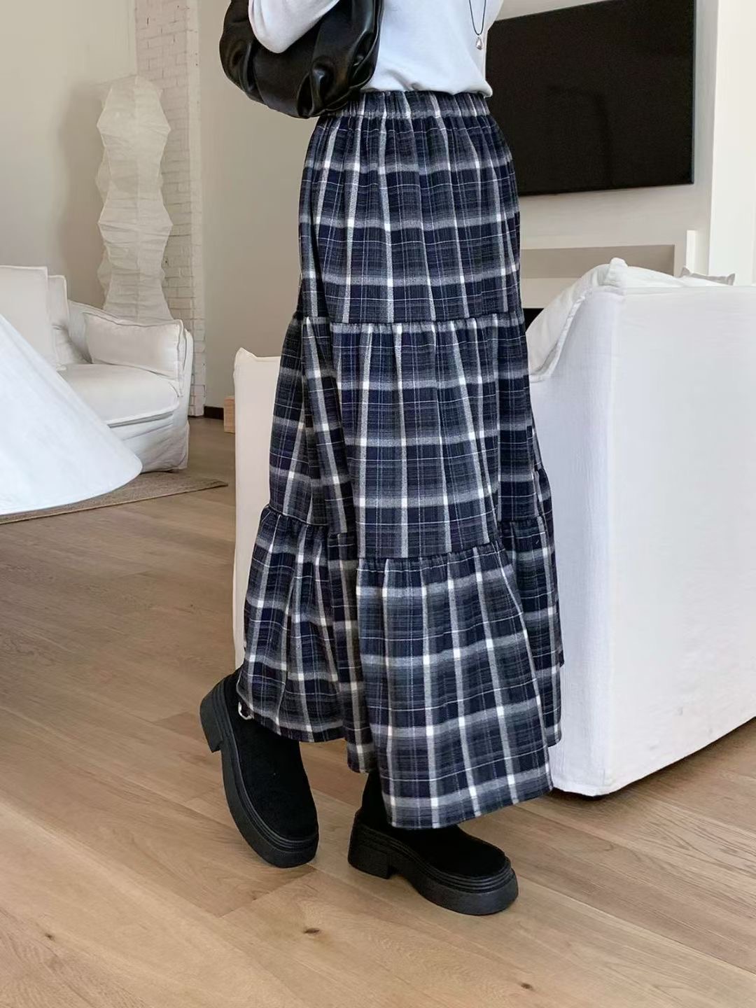 아카시아-T東大門㊣實拍女士新品25秋冬職業休閑人氣熱賣長裙acacia-2件起訂長裙