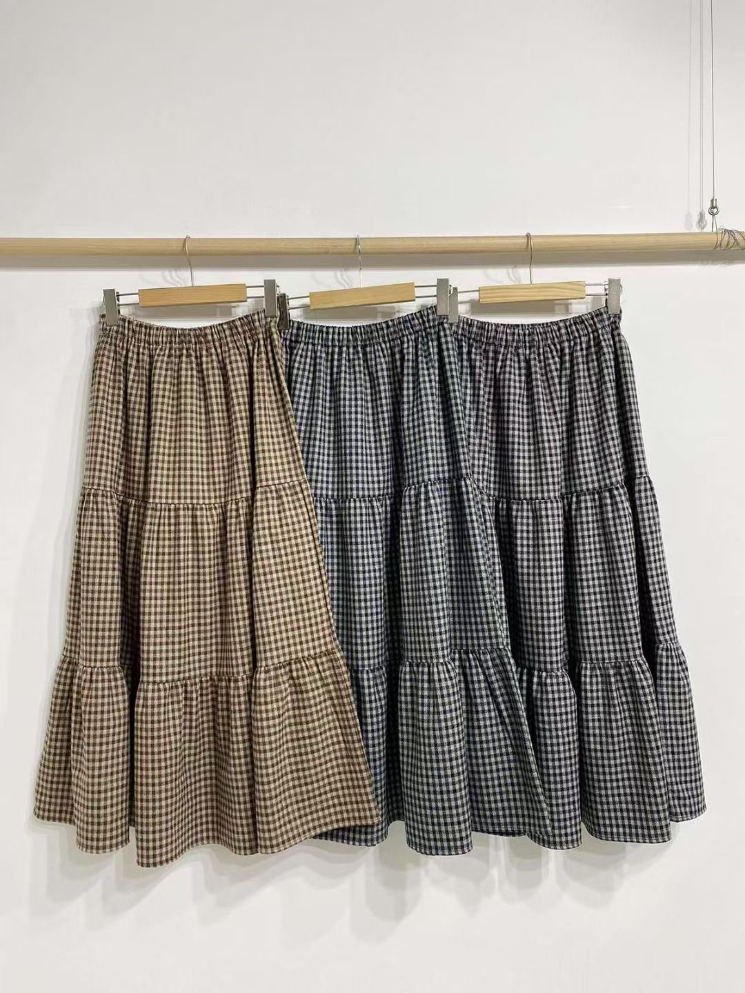 아카시아-T韓國代購㊣女裝新款職業休閑時尚熱賣推薦25秋冬長裙acacia-2件起訂長裙圖色2左二色