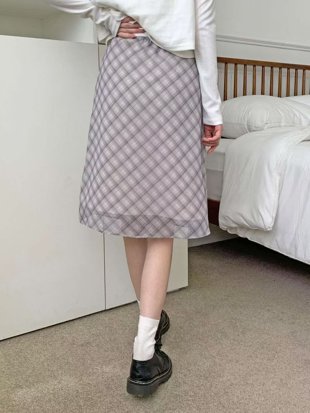 아카시아-T東大門㊣實拍女裝新款職業人氣25秋冬半身裙中短裙acacia-2件起訂半身裙/中短裙