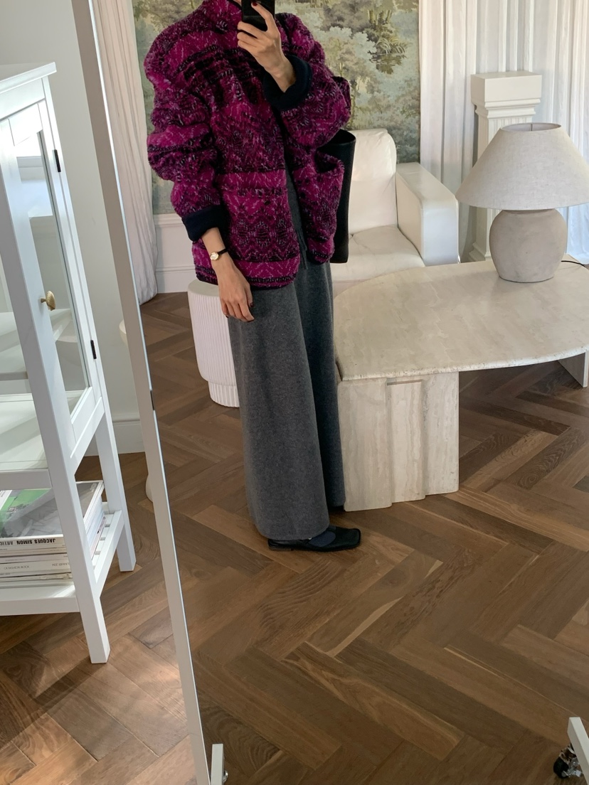 A Flan東大門㊣代購女士新款推薦人氣夾克雙面抓絨兩面穿拉鏈A:FLAN EDITION夾克