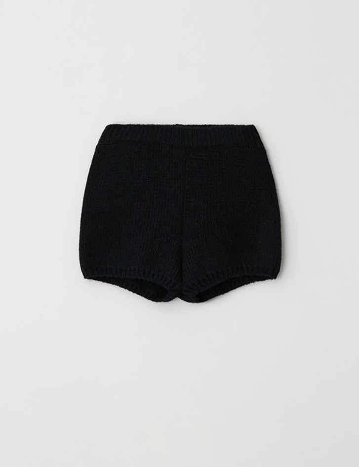 AWESOME-L東大門㊣代購女士新款人氣休閑短褲針織褲羊駝絨AWESOME-L短褲圖色2