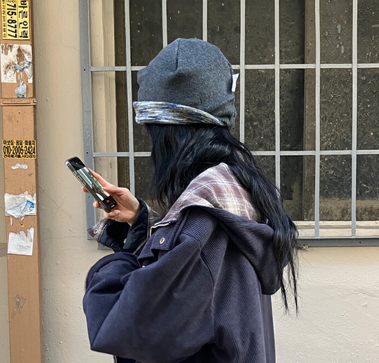 FLASH東大門㊣實拍女裝新款人氣時尚休閑25秋冬推薦帽子雙面FLASH帽子