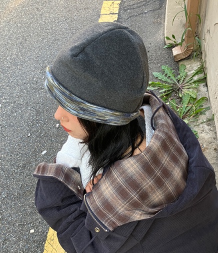 FLASH東大門㊣實拍女裝新款人氣時尚休閑25秋冬推薦帽子雙面FLASH帽子