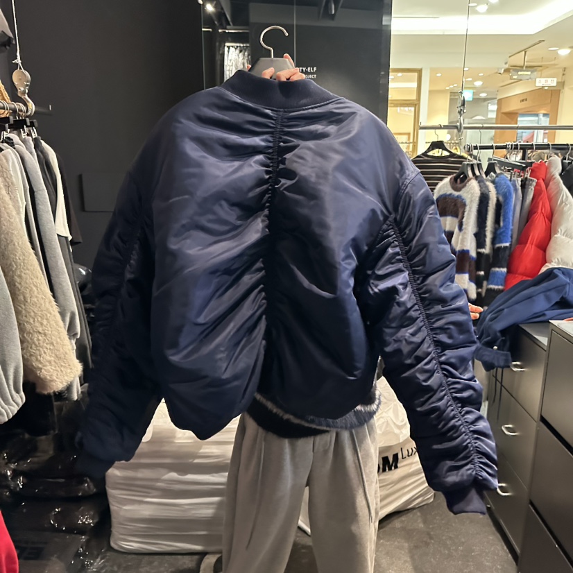 ELF-L韓國直郵㊣女裝新款推薦熱賣時尚25秋冬短款棉服里外穿棉PROJECT ELF/ELF-L短款棉服