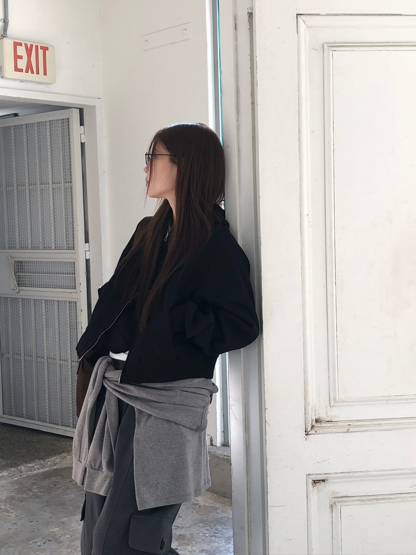 UNBOUND韓國直郵㊣女士新品人氣職業時尚熱賣休閑真品夾克拉鏈UNBOUND夾克